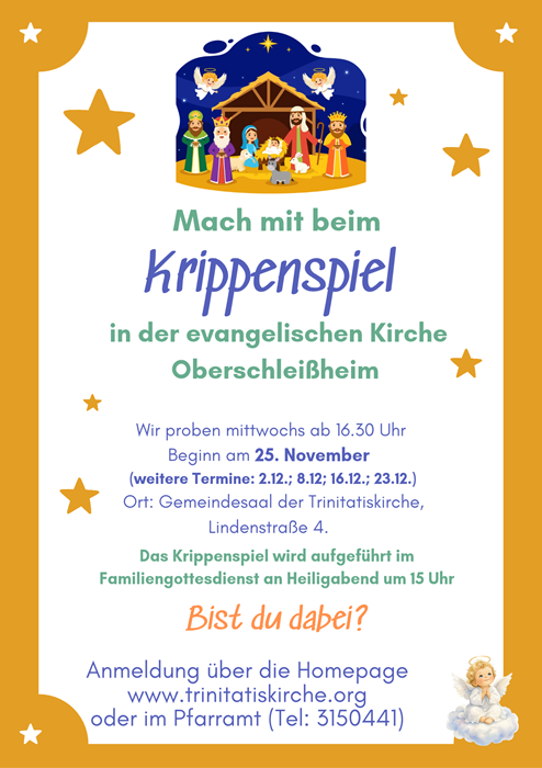 Krippenspiel 2026