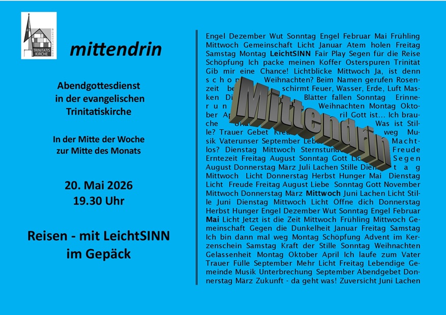 mittendrin Mai